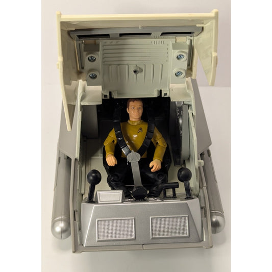 Vintage 1996 Classic Star Trek Galileo Shuttlecraft w/Captain Kirk Figure w/Box