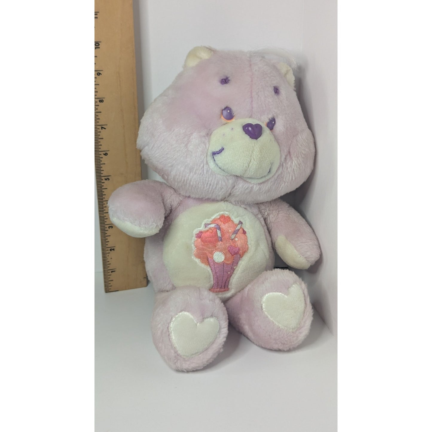 1985 Kenner/American Greetings Care Bears 13" - Share BEAR Milkshake