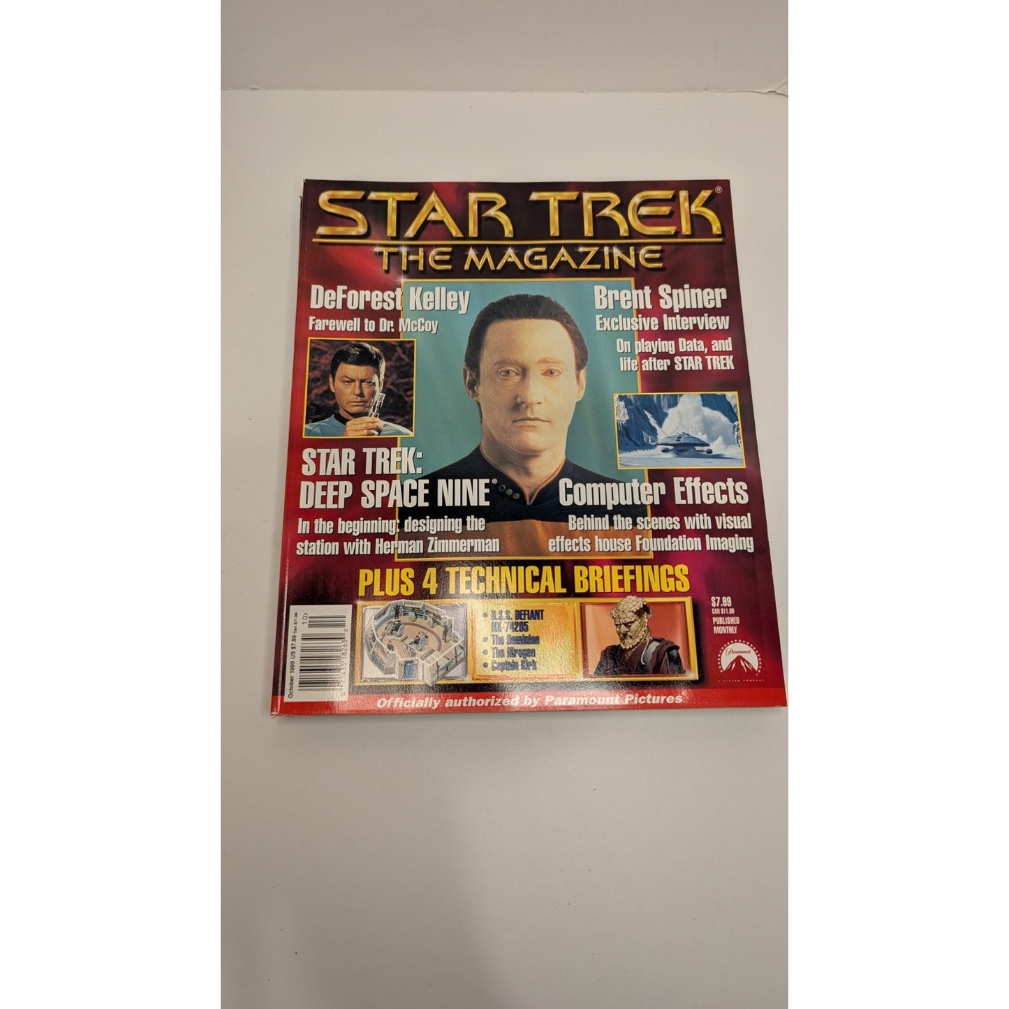 5 Vintage Issues 1, 2, 6, 7 and 12 of Star Trek The Magazine
