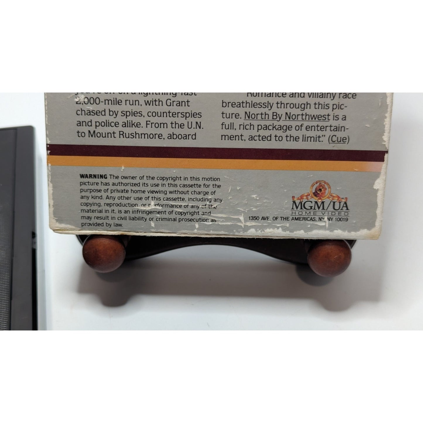 North By Northwest MGM/UA Big Box (VHS, 1983)