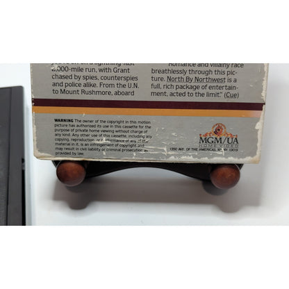 North By Northwest MGM/UA Big Box (VHS, 1983)