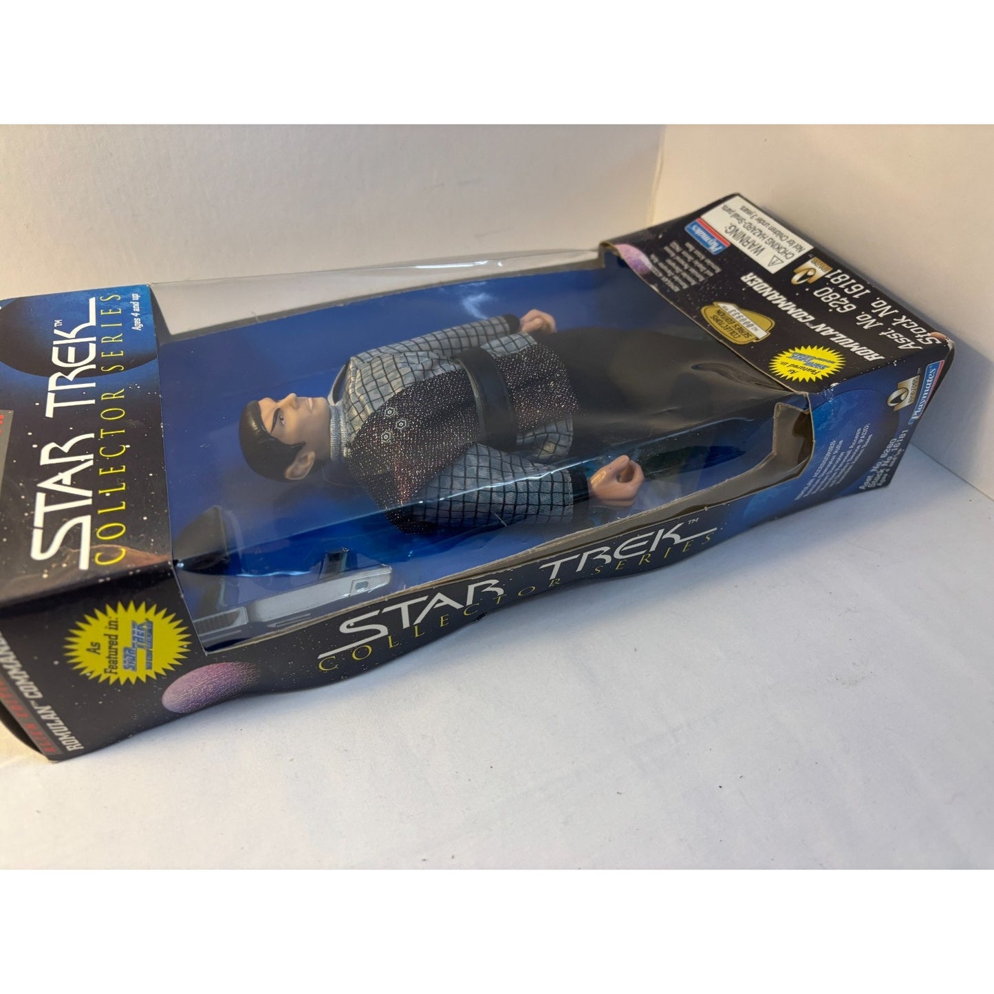 1996 Playmates Star Trek ROMULAN COMMANDER Alien Edition 9" Figure Sealed