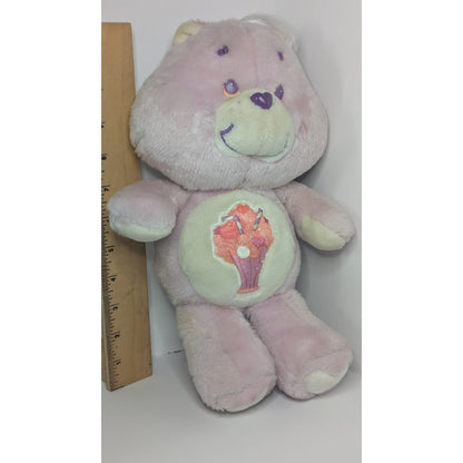 1985 Kenner/American Greetings Care Bears 13" - Share BEAR Milkshake