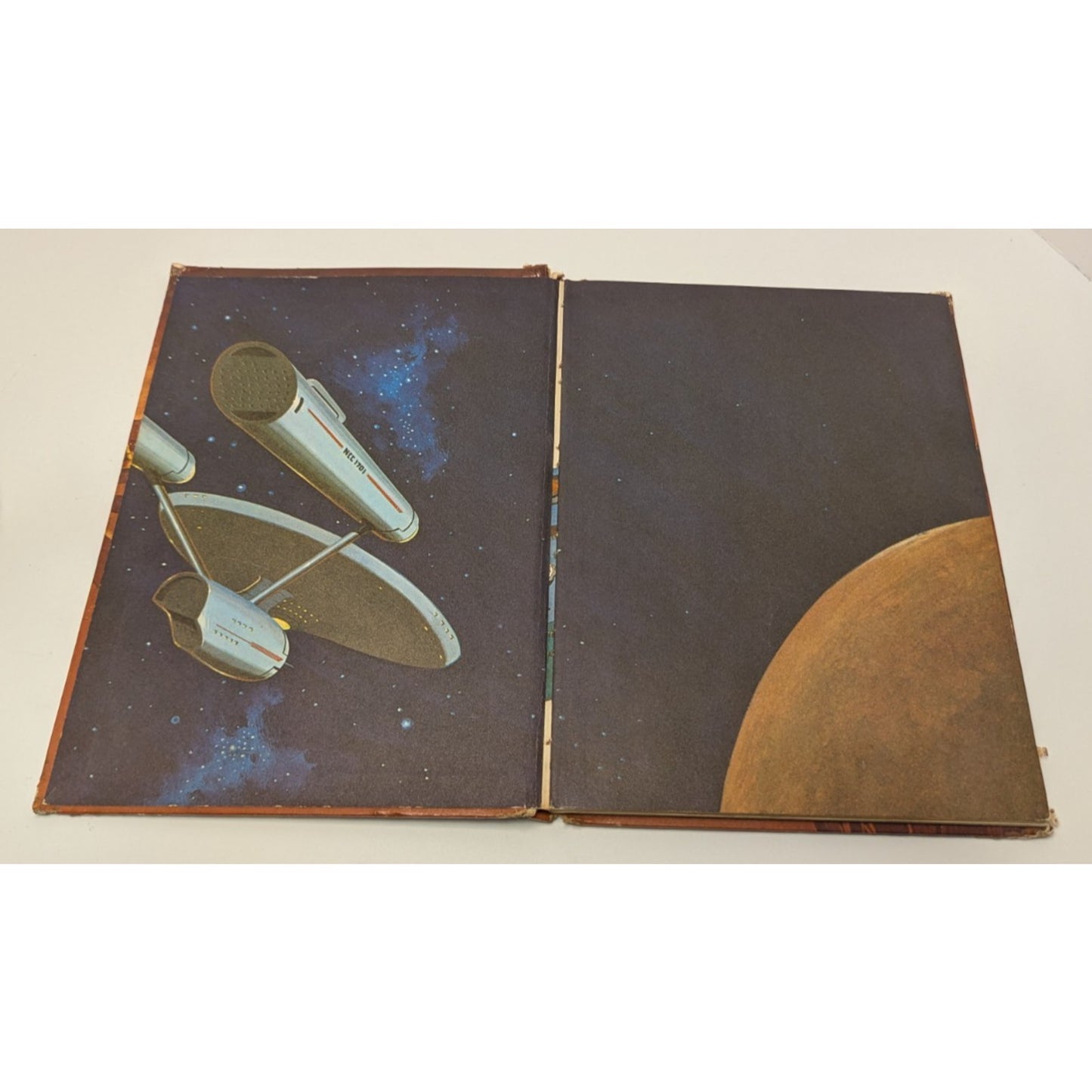 Vintage 1977 Star Trek The Prisoner of Vega Hard Cover Random House Kids Book