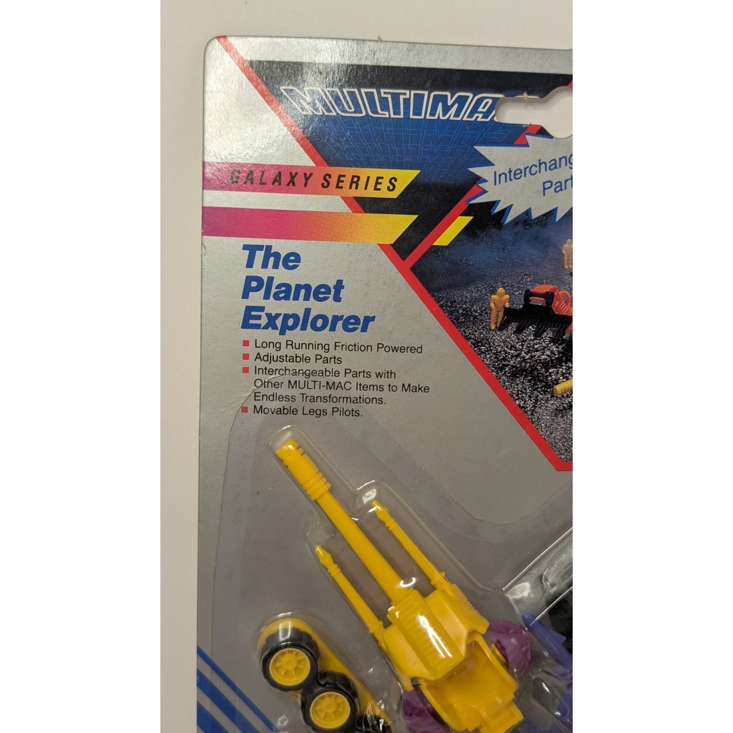 Vintage 80s Multimac Galaxy Series The Planet Explorer Building Toys Sky Patroller