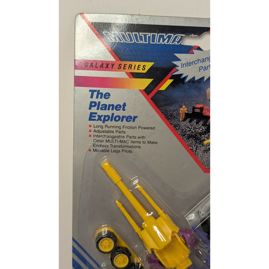 Vintage 80s Multimac Galaxy Series The Planet Explorer Building Toys Sky Patroller