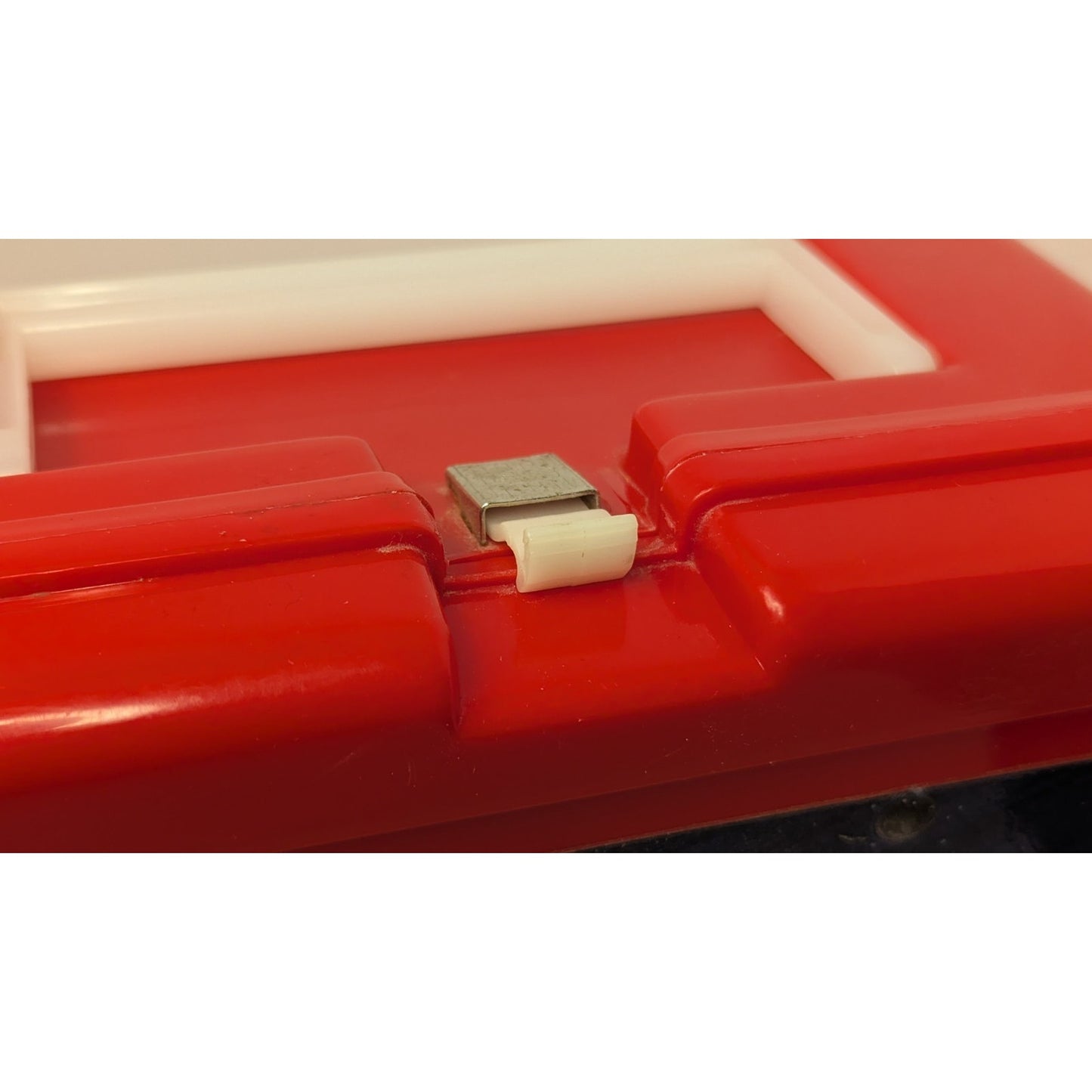 Vintage 1989 Thermos Star Trek The Next Generation Red Plastic Lunch Box