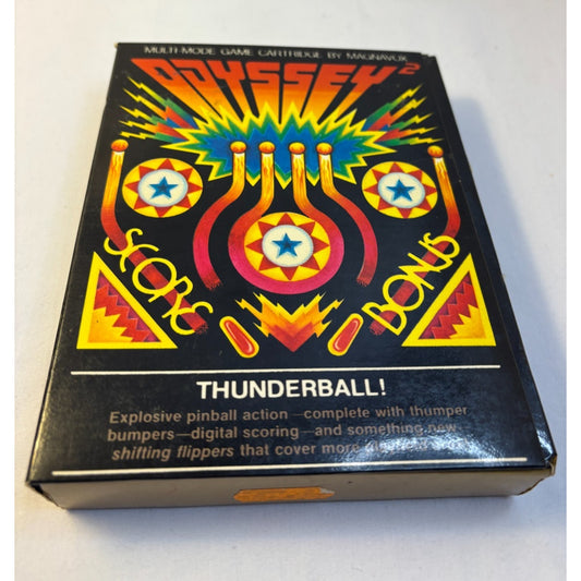 Thunderball! Magnavox Odyssey 2 Video Game Complete in Box CIB Tested
