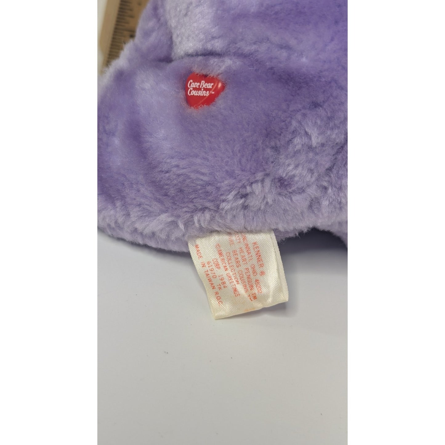 Vintage 1984 Care Bear Cousins Cozy Heart Penguin 13" Plush Stuffed Toy Kenner