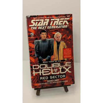 Star Trek The Next Generation Double Helix 6 Book Set Paperback Great Condition