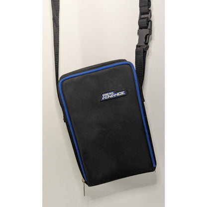 Official Game Boy Advance Carrying Case With Shoulder Strap Black & Blue