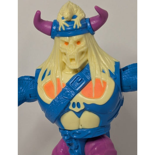 Vintage 90s Complete Conan The Adventurer 7" Skulkur Action Figure Skeleton Hasbro