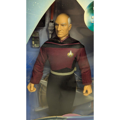 Star Trek TNG Captain Jean-Luc Picard Figure Spencer Gifts LE Playmates 1997