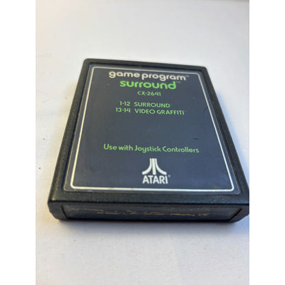 Surround Video Graffiti Atari 2600 7800 Game Cartridge Tested Works