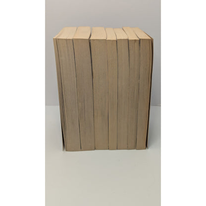 Lot of 7 Vintage Star Trek Paperbacks: New Frontiers Science Fiction Books