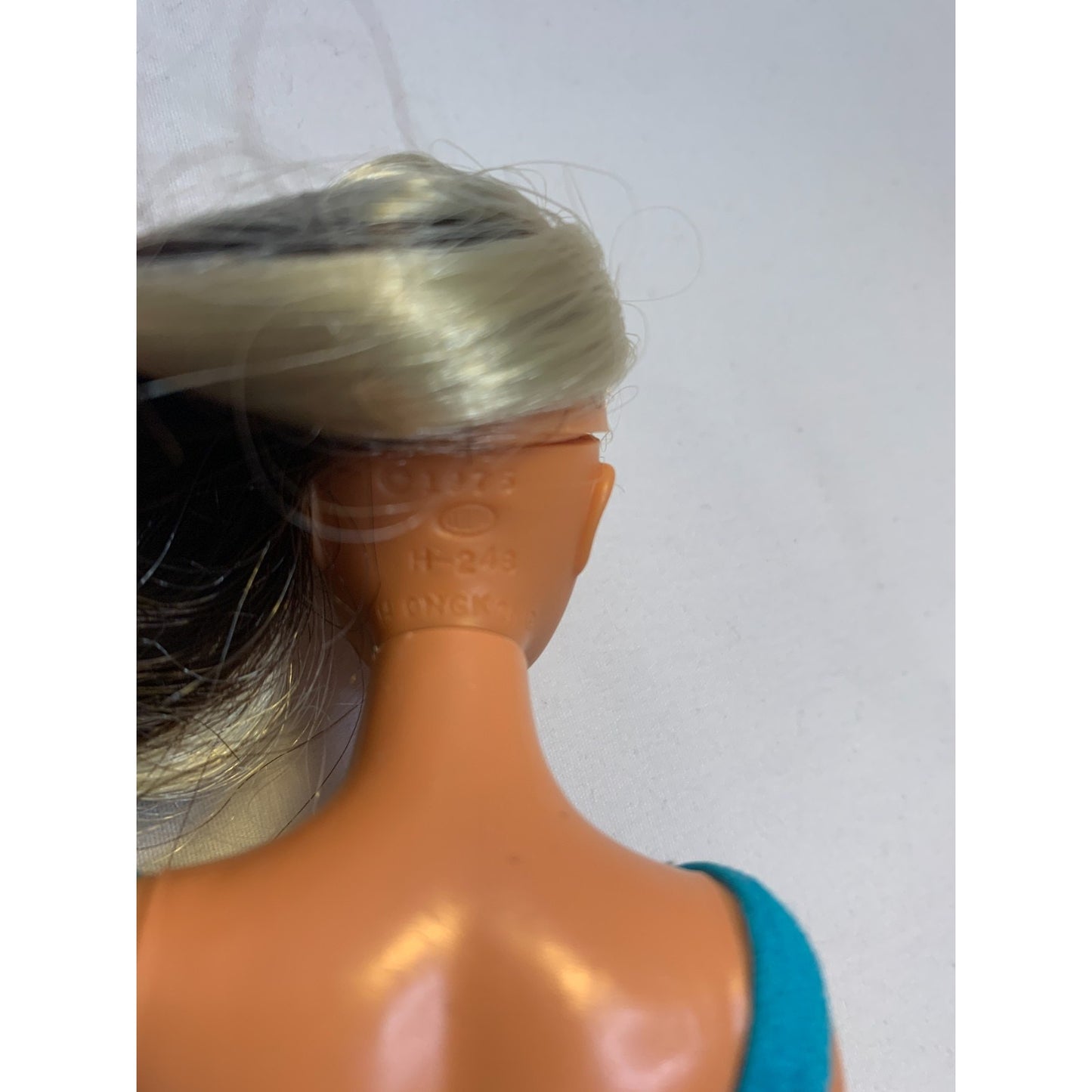 Ideal Tuesday Taylor Barbie Doll Vtg 1975 SWIVEL SCALP Brunette Blonde Org Dress