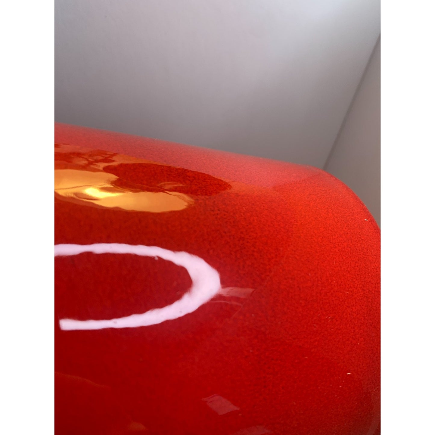 Mamma Ro Pottery Italy Red Set of 4 Canisters Wood Lids in Box New Old Stock