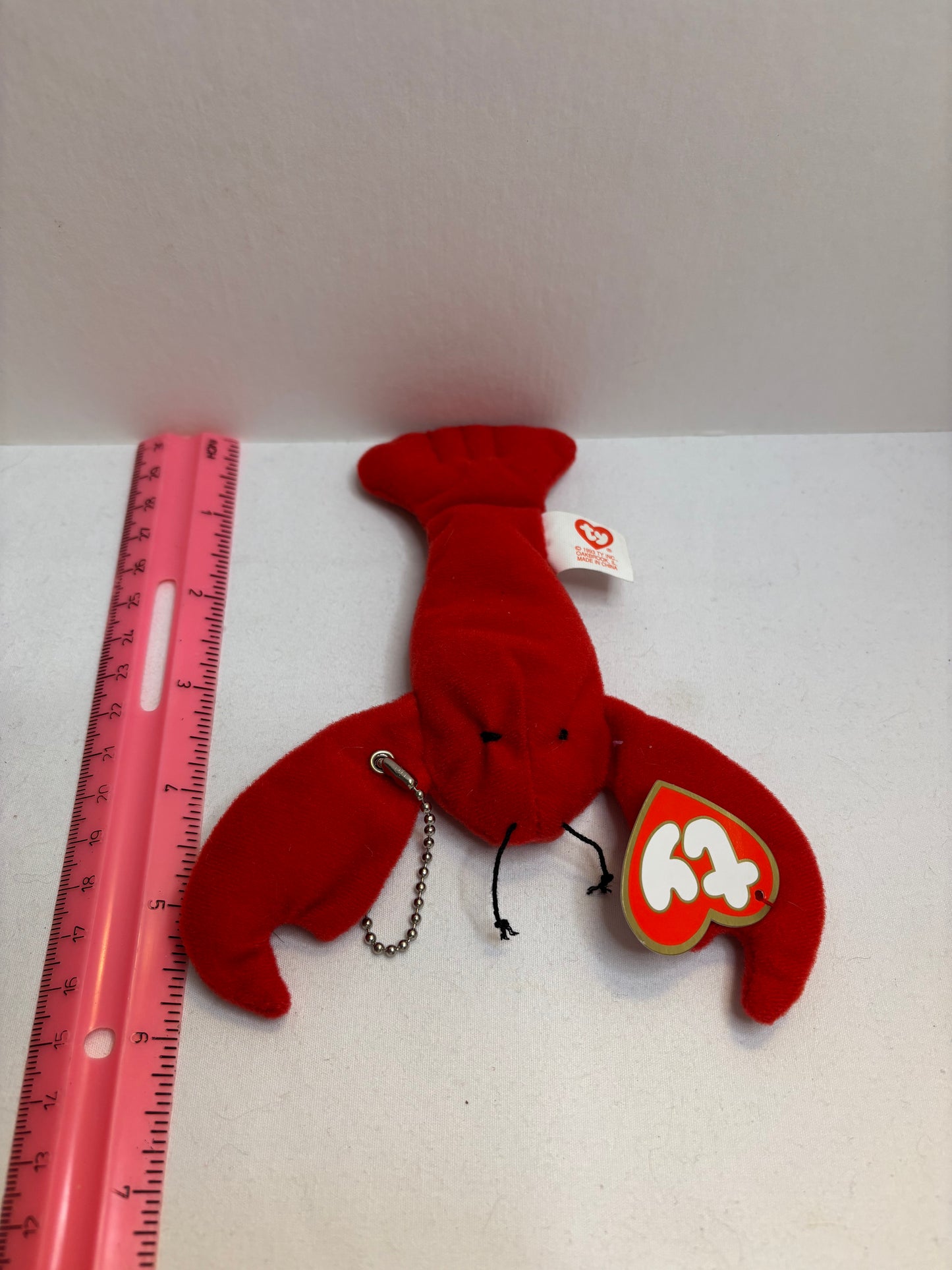 red lobster plush bag charm